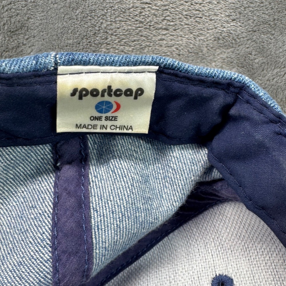 The‎ Arizona Republic Baseball Cap Denim Suede Adjustable Hat - Picture 8 of 8